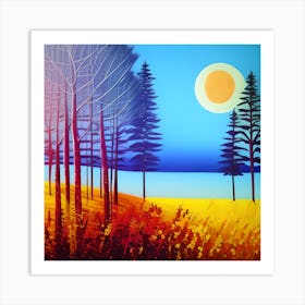 Pretty Forest Art Print