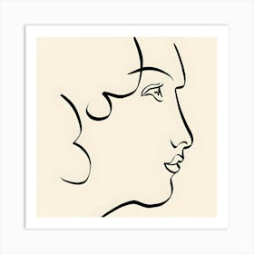 Portrait Of A Woman 10 Art Print