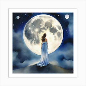 Full Moon 1 Art Print