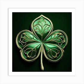 Four Leaf Clover Art Print