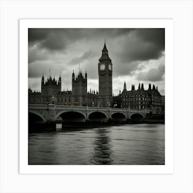 London Uk Great Britain England City River Urban Trave 3 Art Print