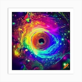 Psychedelic Universe Art Print