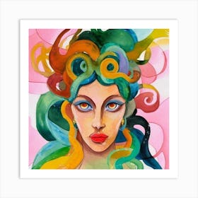 Medusa Art Print