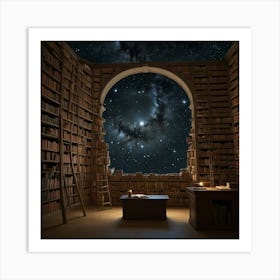 Library Art Print