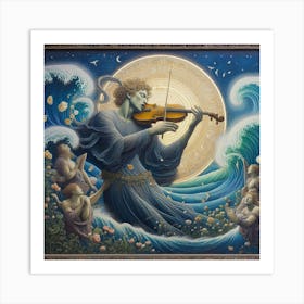 Angel Of The Sea Art Print