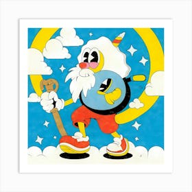 Santa Claus 1 Art Print