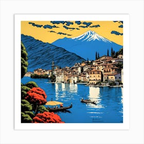 Lake Como Art Print