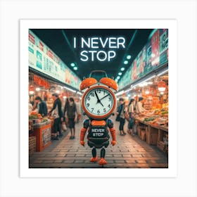 Never Stop Art Print