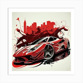 Car Art Art Print