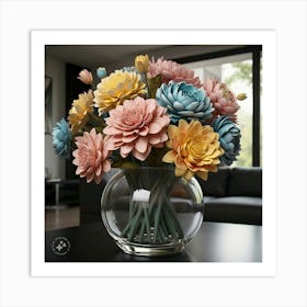 Bouquet Of Flowers Art Print