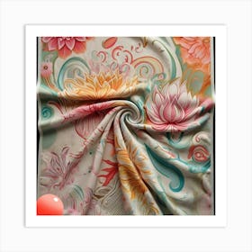 Towel design Boho chic Art Print