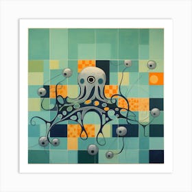 Octopus 8 Art Print