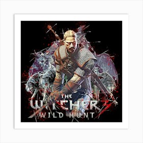 The Witcher Wild Hunt Art Print