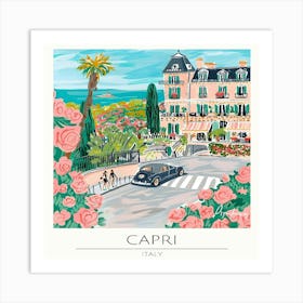 Capri Art Print