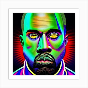 Kanye West Art Print