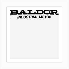 Baldor Industrial Motor Art Print