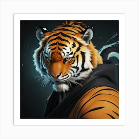 Tiger 8 Art Print