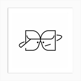 Eyeglasses Art Print