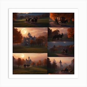 Scene From Cinderella Art Print