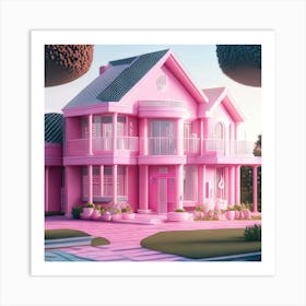 Barbie Dream House (842) Art Print