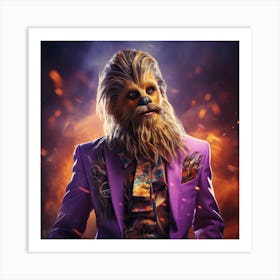 Chewie 70s Art Print