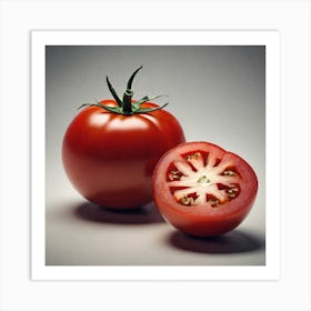 Tomato - Tomato Stock Videos & Royalty-Free Footage 6 Art Print