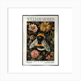 William Morris bee art print Art Print