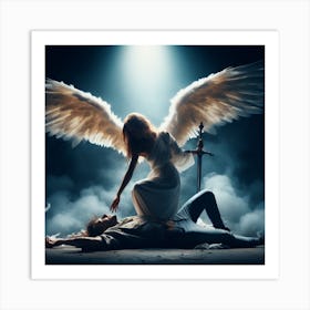 Angel Of Death Art Print