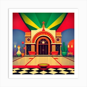 Santa Fe Art Print