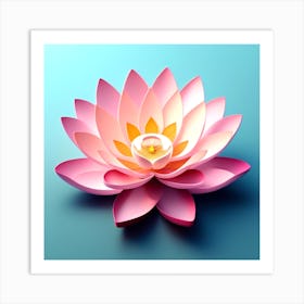 Lotus Flower 8 Art Print