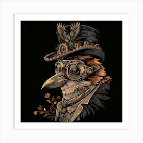 Steampunk Bird 14 Art Print