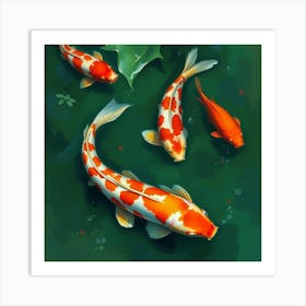 Koi Fish 27 Art Print