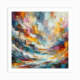 Abstract Painting 117 Art Print