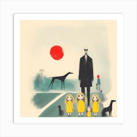 Dogs And Their People XXVI Art Print