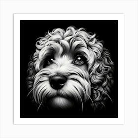 Dog Portrait 2 Art Print