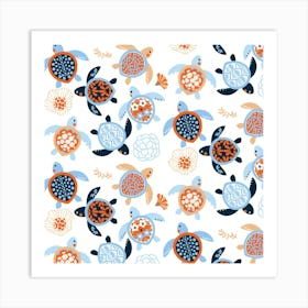 Sea Turtles 1 Art Print