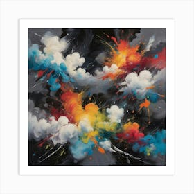 'Clouds' Art Print