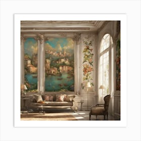 Room With A Painting 1 Art Print