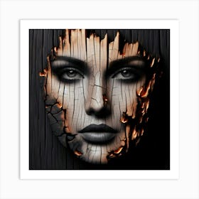 Portrait Of A Woman 43 Art Print