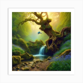 Fairytale Forest 1 Art Print