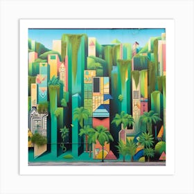 Cityscape Art Print