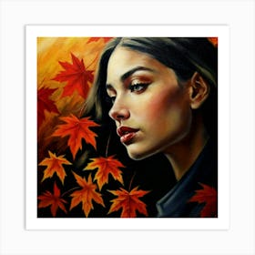 Autumn Leaves 3 Art Print