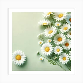 Daisy Bouquet Art Print