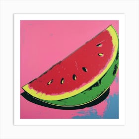 Watermelon Pop Art 4 Art Print