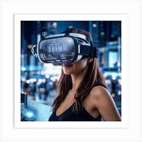 Vr Headset Art Print