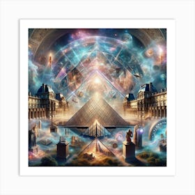 Pyramid Of Paris 1 Art Print