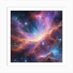 Nebula Art Print