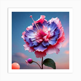 Hibiscus Flower 2 Art Print