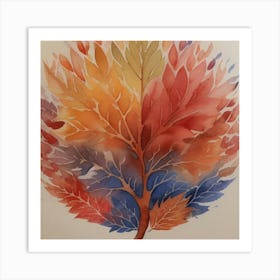 Autumn Tree 2 Art Print