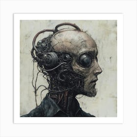 'The Head' 2 Art Print